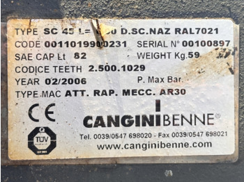 Godet CANGINI BENNE SC45: photos 2