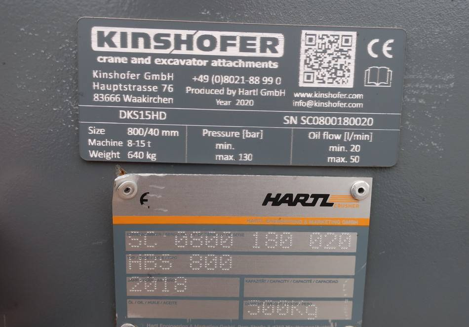 Godet pour Engins de chantier Hartl HBS 800 Screening DKS15HD Bucket 80cm Unused 8~15T: photos 10