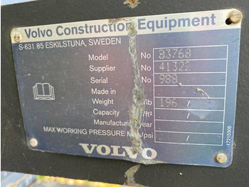 Volvo L 60 L 120 Palettengabel / FORKS (99001747) - Fourches pour Engins de chantier: photos 3