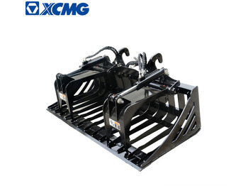 XCMG official X0412 mini skidsteer grass grapple - Godet pour Mini chargeuse: photos 4