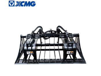 XCMG official X0412 mini skidsteer grass grapple - Godet pour Mini chargeuse: photos 3