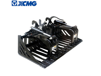 XCMG official X0412 mini skidsteer grass grapple - Godet pour Mini chargeuse: photos 2