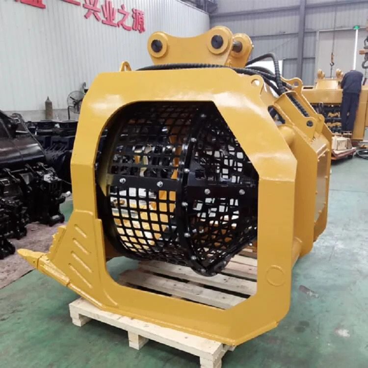 Godet pour Pelle XCMG official hydraulic excavators attachments excavator rotary bucket: photos 9