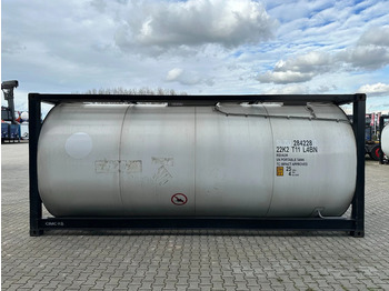 Cuve de stockage neuf CIMC tankcontainers TOP: ONE WAY/NEW 20FT ISO tankcontainer, 25.000L/1-comp., L4BN, UN Portable, T11, steam heating, bottom discharge: photos 3