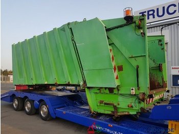 Carrosserie interchangeable - camion poubelle pour transport de déchets Faun Müllwagen Müllwagen Aufbau  mit 80-1.1 Schüttung: photos 1
