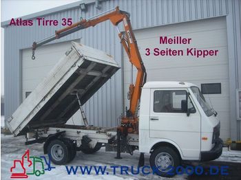 VW LT 55 3 Seiten Kipper+AtlasTirre35 faltbar 2,7t. - Camion benne