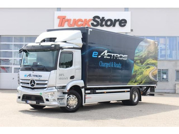 Camion fourgon Mercedes-Benz eActros 300 L Distronic Spur-Ass Totwinkel M-Fhs