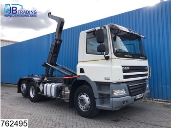Camion ampliroll DAF 85 CF 360 6x2, Manual, Retarder, Airco, Dalby hooklift container system, euro 4: photos 1