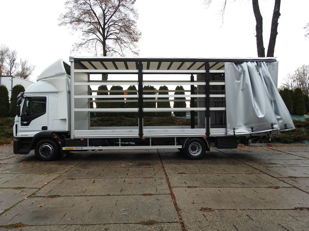 Camion à rideaux coulissants neuf Iveco EUROCARGO 120-250 PRITSCHE PLANE 18 PALETTEN A/C: photos 10