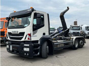 Camion ampliroll Iveco STRALIS 260 S 42  Abrollkipper Deutsch, Lenk+Lif: photos 1