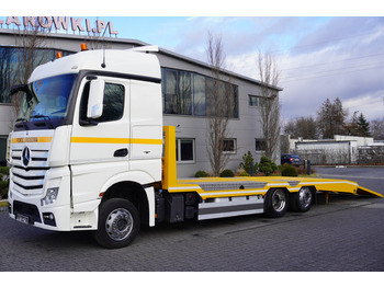 Camion porte-voitures MERCEDES-BENZ Actros 2542 MP4 6×2 E6 / New tow truck 2024 / lifting and steering third axle: photos 1