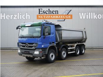 Camion benne Mercedes-Benz 4144 K, 8x4, 17m³ Muldenkipper, Blatt: photos 1