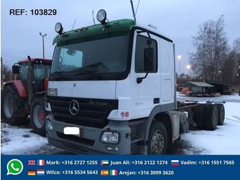 Châssis cabine Mercedes-Benz ACTROS 2544 - SOON EXPECTED - 6X2 CHASSIS EURO 4: photos 1