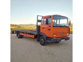 Camion plateau RENAULT Midliner S120 Turbo left hand drive Perkins electric winch: photos 1