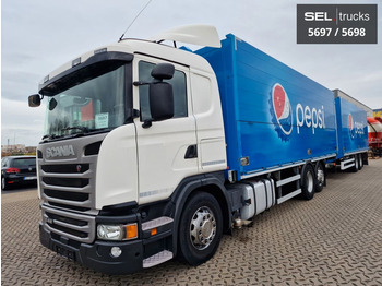 Camion pour le transport de boissons Scania G410LB6X2*4MLB / Retarder / Lenkachse: photos 1
