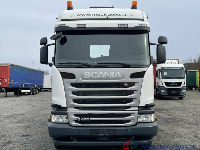 Camion ampliroll Scania G 450 8x2 M-TEC Silosteller 1. Hand Retarder: photos 3