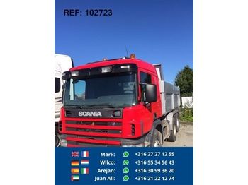 Camion benne Scania P124.400 - SOON EXPECTED - 6X2 MANUAL FULL STEEL: photos 1