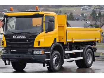 Camion benne Scania P 410 Kipper 4,20m + BORDMATIC / TOPZUSTAND: photos 5