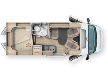 Fourgon aménagé, Transport de personnes neuf Campervan Malibu Van 600 DB Charming GT (Fiat): photos 1