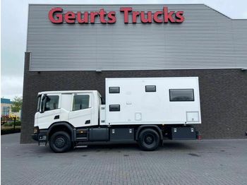 Scania P410 XT 4X4 EXPEDITION TRUCK/WOHNMOBIL/CAMPER/MO  - Camping-car