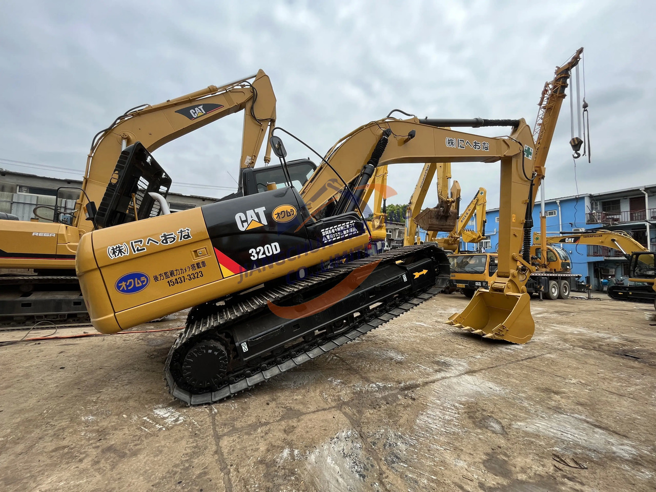 Pelle 2021 Year Japan Surplus Cat 320D Excavator 20 Ton Excavator Caterpillar 320D 320C 320B Second Hand Cat Earthmoving Excavator: photos 3