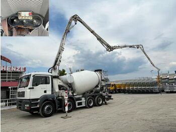 MAN TG-A 41.440 8x4 Pumi Deutsch, 28m, top  - camion pompe