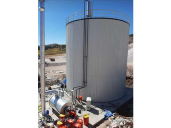 POLYGONMACH 1000 tons bitumen storae tanks - Centrale d'enrobage