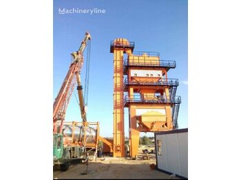 POLYGONMACH 240 Tons per hour batch type tower aphalt plant - Centrale d'enrobage