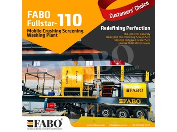 Concasseur neuf FABO FULLSTAR 110Crushing, Washing And Screening  Plant: photos 1