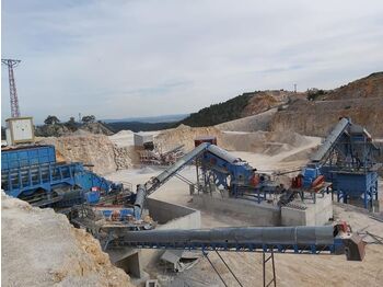 Concasseur FABO USED FIXED CRUSHING AND SCREENING PLANT CAPACITY 250-350 TONNES / HOUR: photos 1