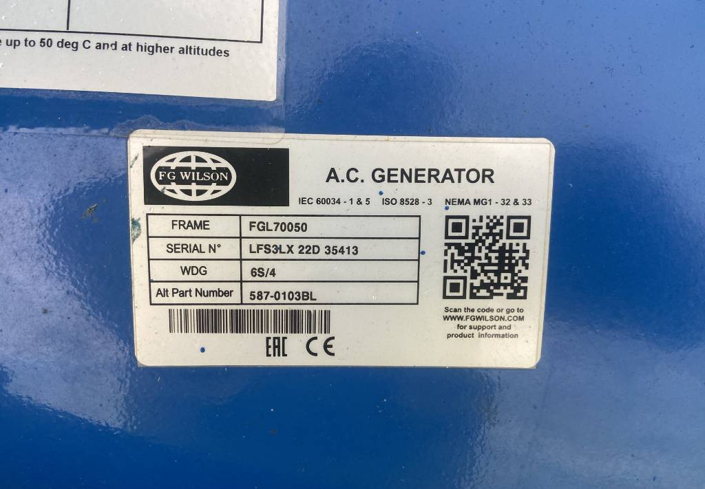 Groupe électrogène FG Wilson P1100E1 - Perkins - 1100 kVA Genset - DPX-16027-O: photos 13