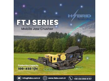 Concasseur mobile neuf Fabo FTJ 11-75 Tracked Jaw Crusher: photos 1