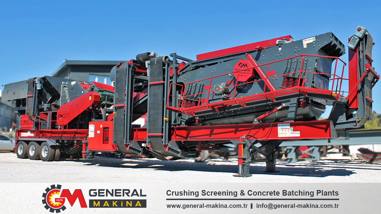 Concasseur mobile neuf GENERAL MAKİNA HOT Sale Crushing Plants: photos 5