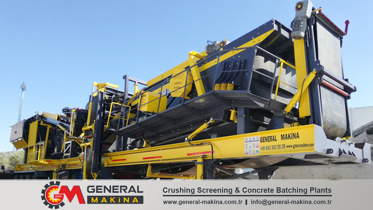 Concasseur mobile neuf GENERAL MAKİNA HOT Sale Crushing Plants: photos 8