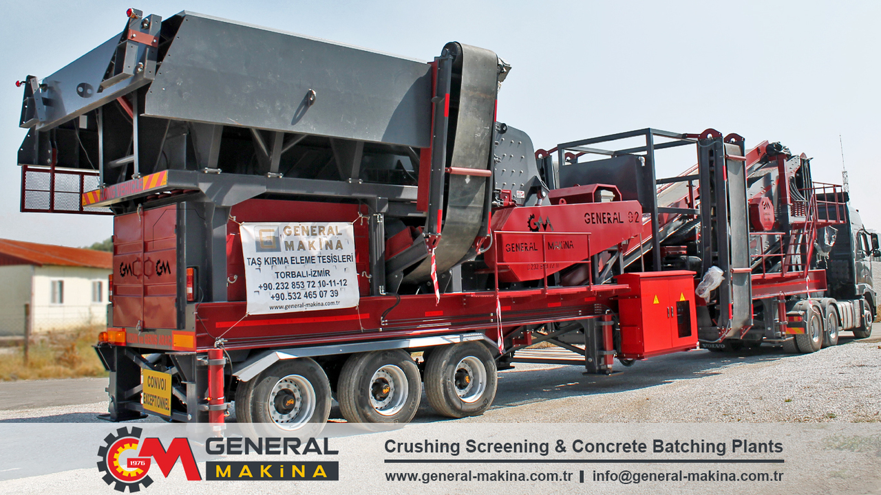 Concasseur mobile neuf GENERAL MAKİNA HOT Sale Crushing Plants: photos 3