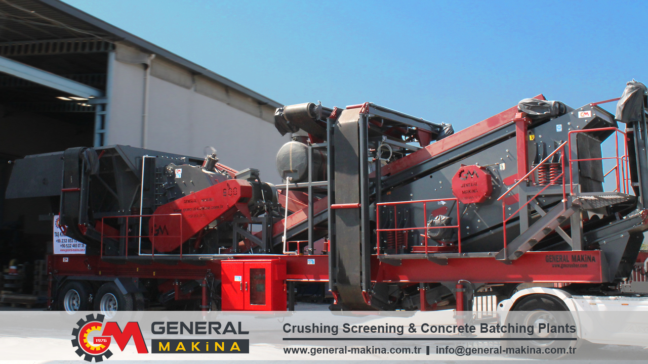 Concasseur mobile neuf GENERAL MAKİNA HOT Sale Crushing Plants: photos 6