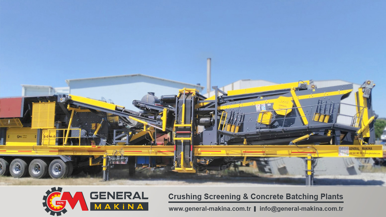 Concasseur mobile neuf GENERAL MAKİNA HOT Sale Crushing Plants: photos 4