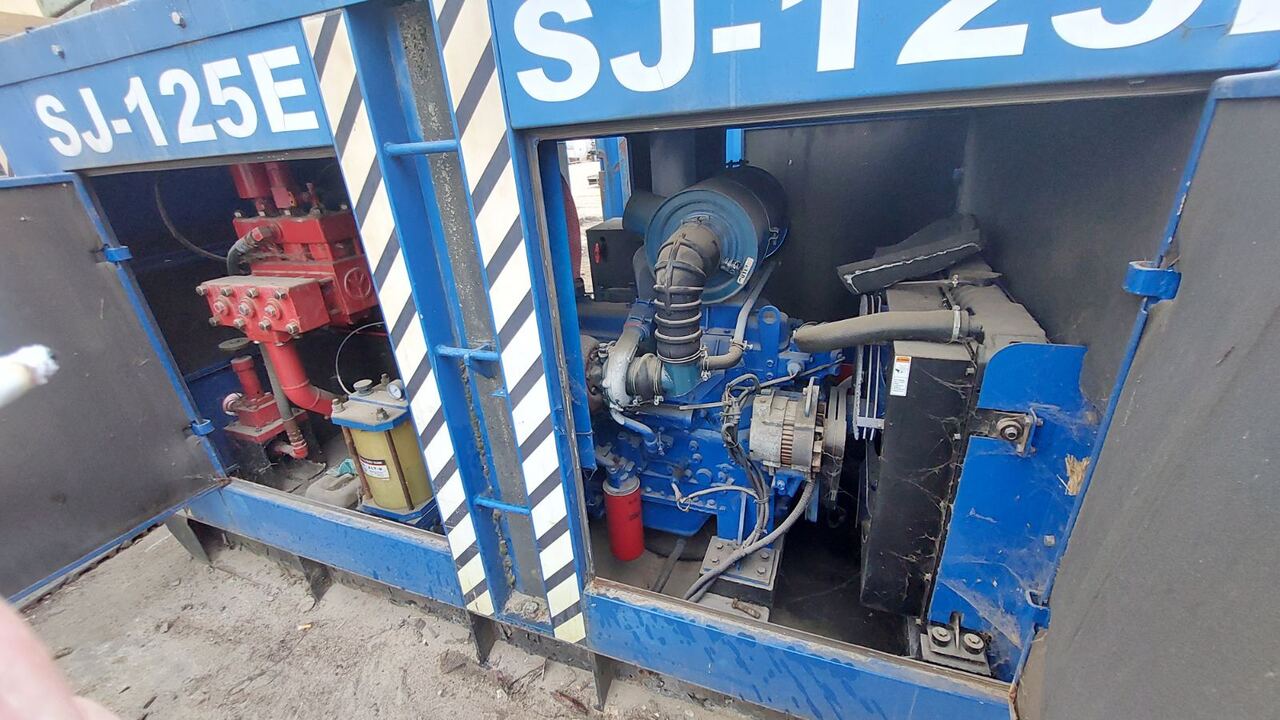 Mât de battage GIKEN GIKEN SJ-125e piler water jet system pump jetting pres-in for silent piler no kowan still worker cutter cutting: photos 9
