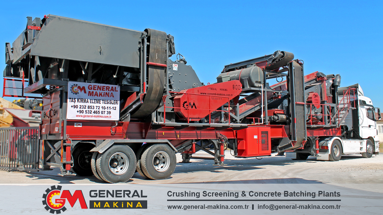 Concasseur mobile neuf General Makina High Capacity Mobil Crusher Plant for Sale: photos 7