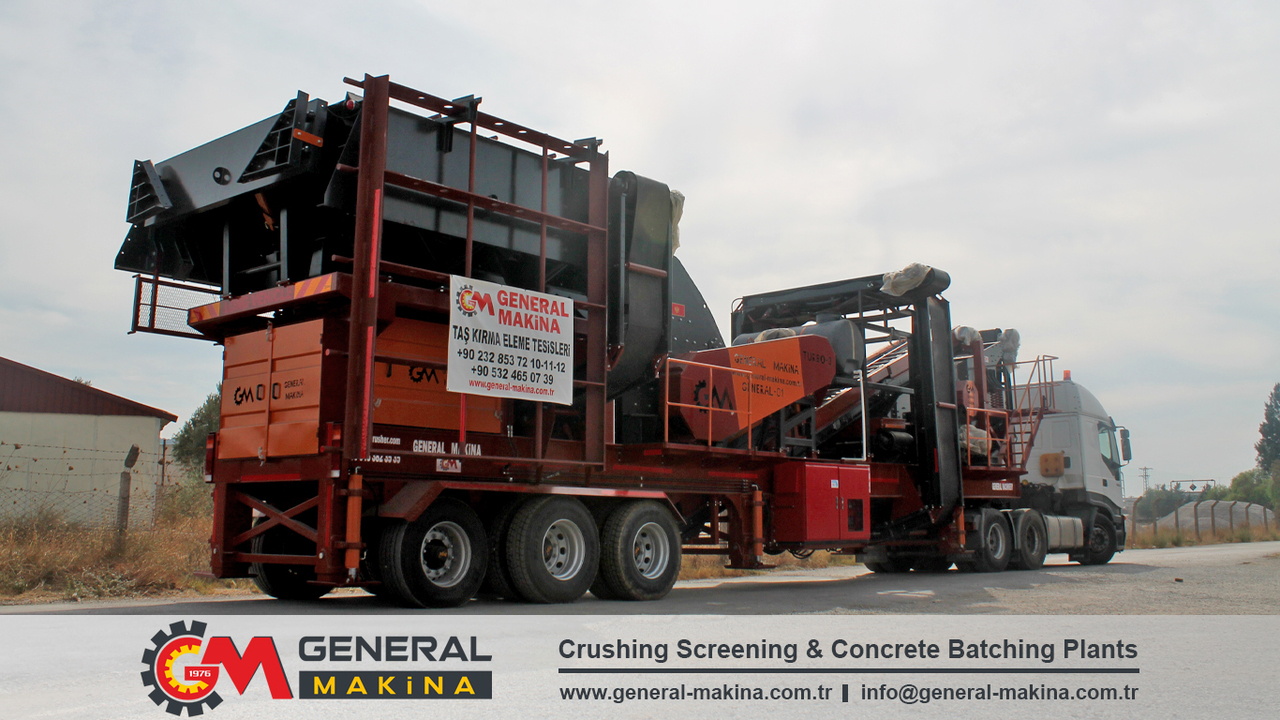 Concasseur mobile neuf General Makina High Capacity Mobil Crusher Plant for Sale: photos 11