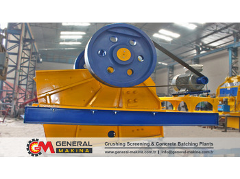 Concasseur à mâchoires neuf General Makina High Quality Jaw Crusher Best Price: photos 5