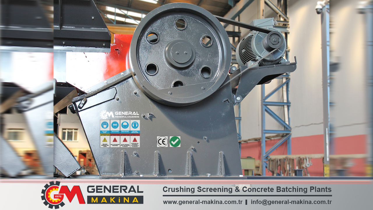 Concasseur à mâchoires neuf General Makina High Quality Jaw Crusher Best Price: photos 9