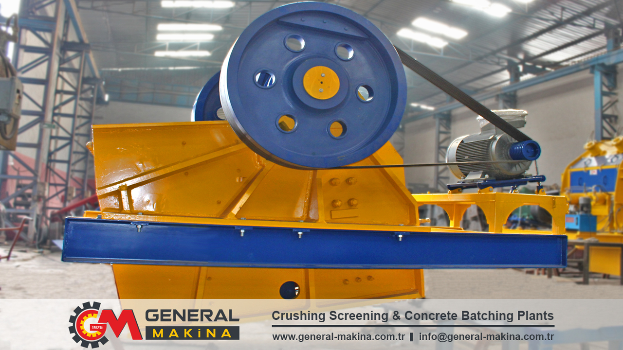 Concasseur à mâchoires neuf General Makina High Quality Jaw Crusher Best Price: photos 6