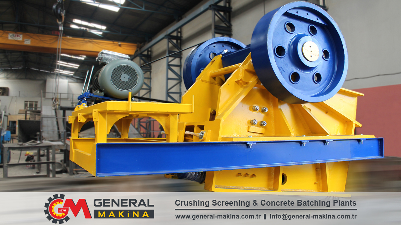 Concasseur à mâchoires neuf General Makina High Quality Jaw Crusher Best Price: photos 10