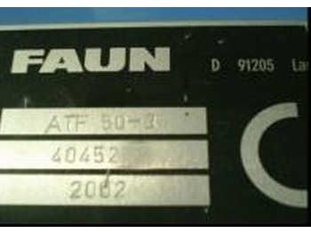 Tanado Faun ATF 50 - Grue mobile