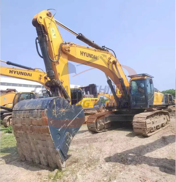 Pelle Hot Sale Good Quality Low Working Hours Second Hand Heavy Duty Digger Used Hyundai 520 Used Crawler Excavator: photos 7