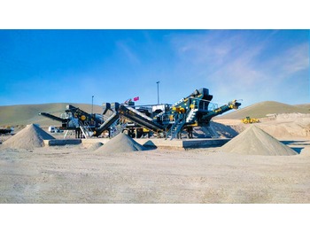 Machine d'exploitation minière FABO MOBILE CRUSHING PLANT
