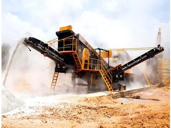 Machine d'exploitation minière FABO MOBILE CRUSHING PLANT
