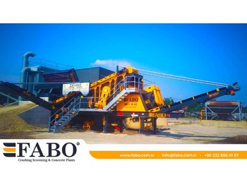 Machine d'exploitation minière FABO MOBILE CRUSHING PLANT