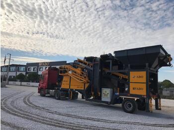 Machine d'exploitation minière FABO MOBILE CRUSHING PLANT